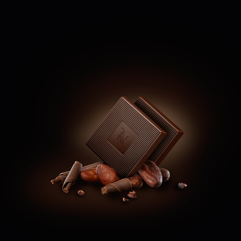 Koščki temne čokolade 