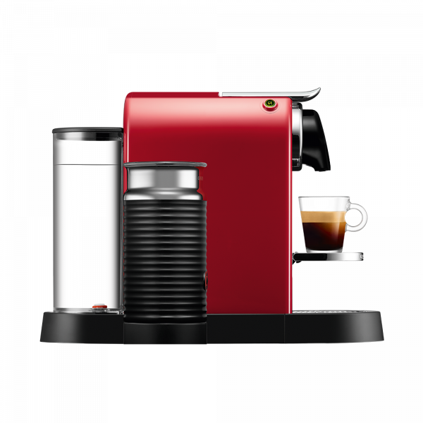 Nespresso CitiZ Coffee Machine by KRUPS, Cherry Red