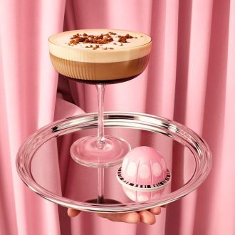 Hazelnut Pink Brownie Mocktini​ | Vertuo