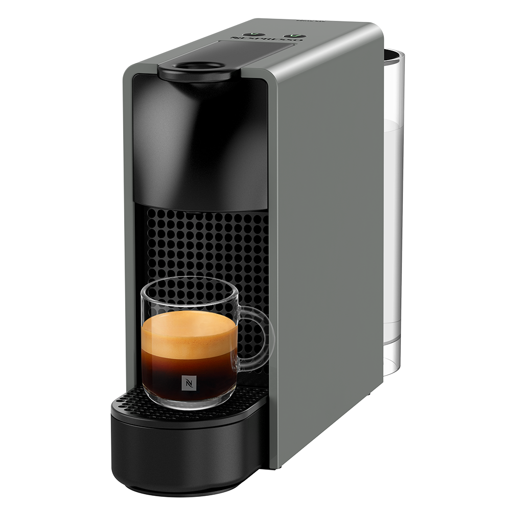 Essenza Mini Intense Grey Bundle | Original Coffee Maker