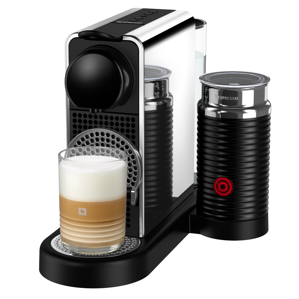Citiz Platinum Stainless steel with Milk C | Nespresso Slovenia